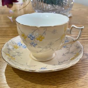 Wellington Bone China teacup and saucer